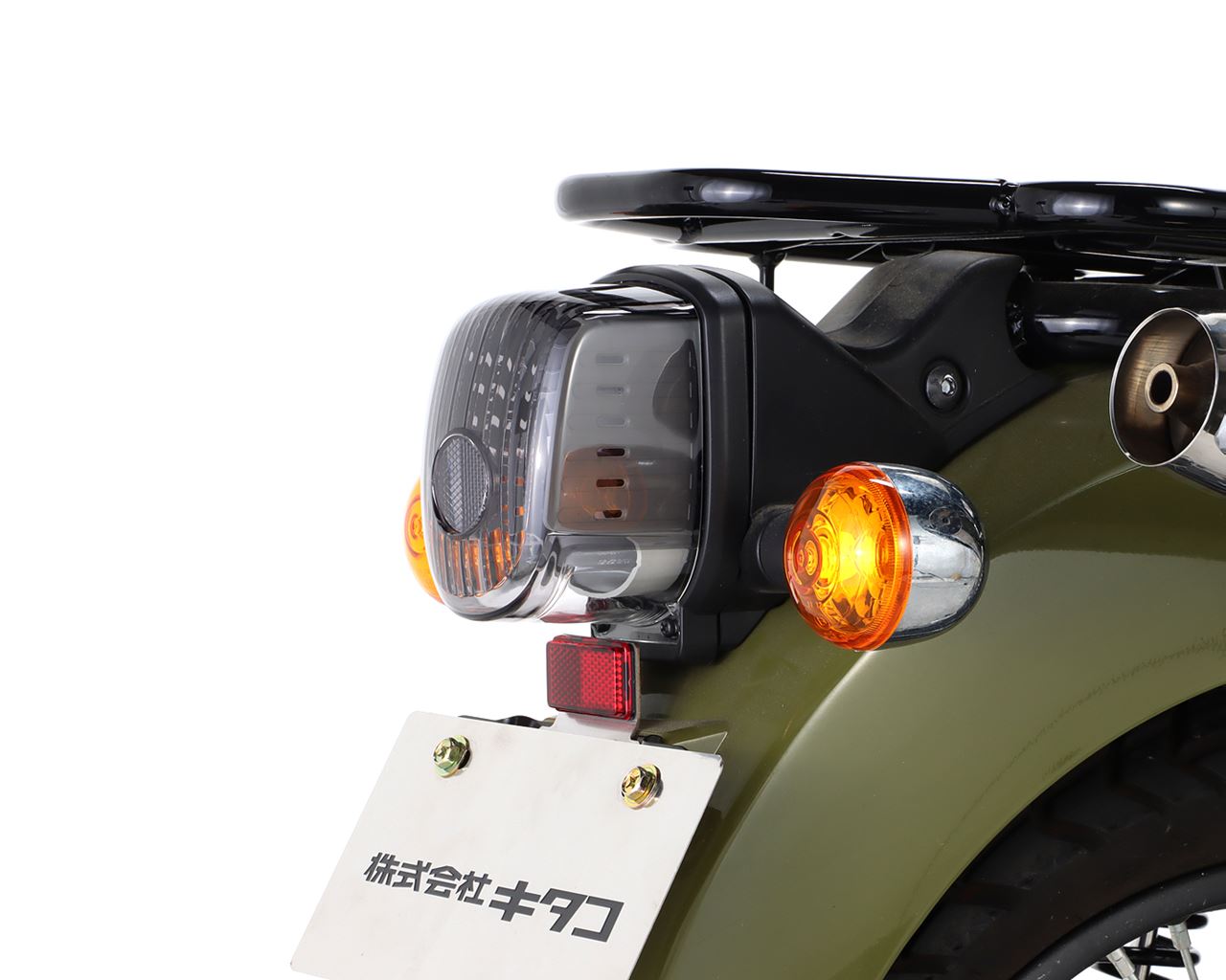 テールレンズセット スモーク 口金球 スーパーカブ50/110等