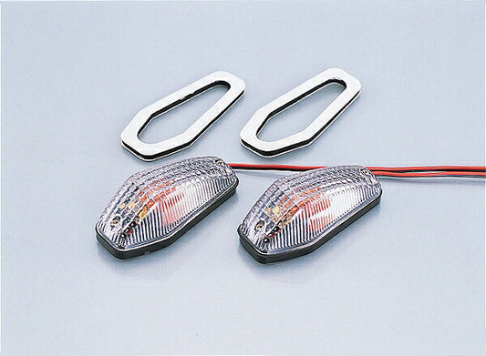 マルチウインカーランプセット(ひし形タイプ) カウル取付用