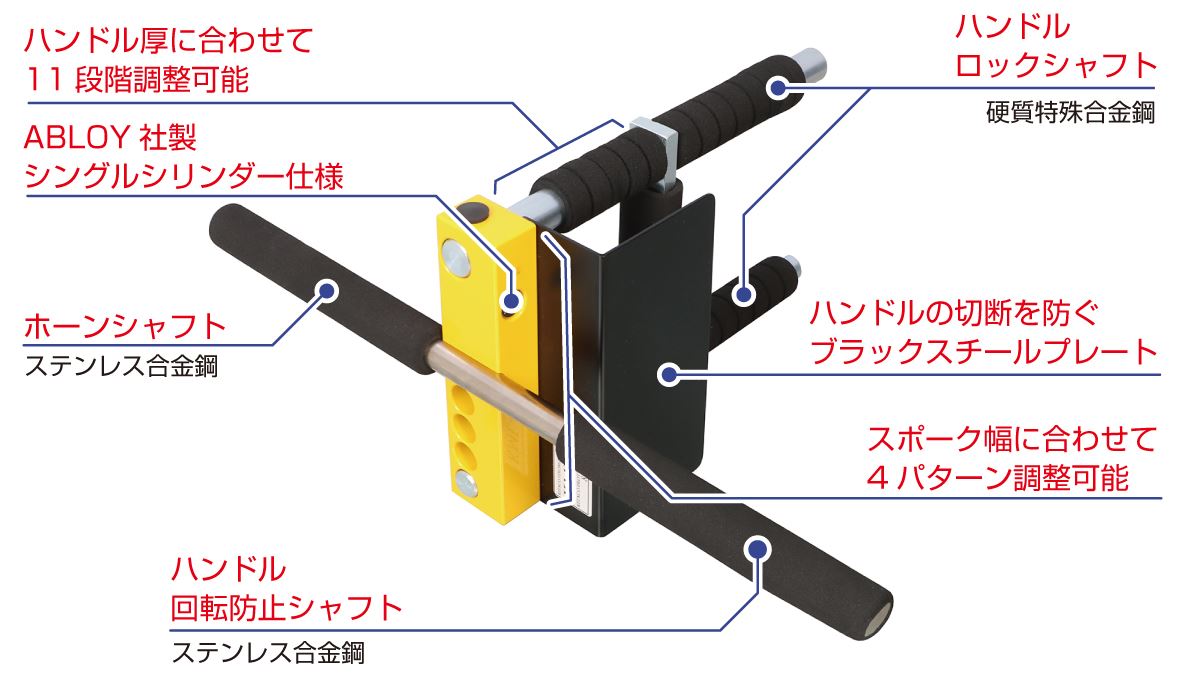 ステアリングロック KML-03 レクサス ランドクルーザー