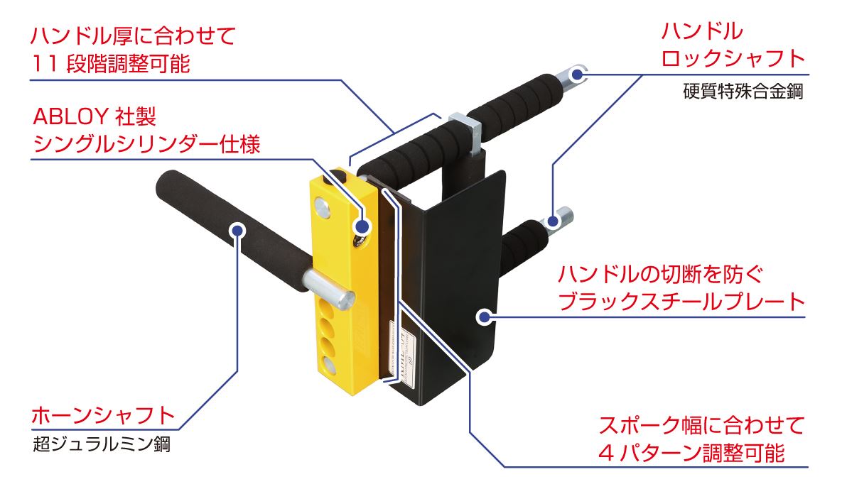 ステアリングロック KML-04 レクサス ランドクルーザー