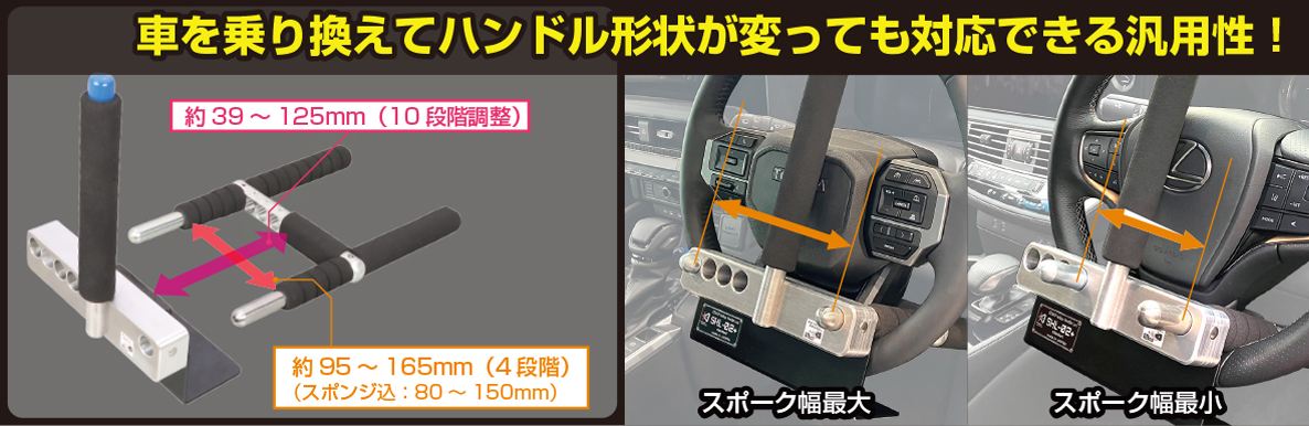 Handle Lock SHL-02+ 1 pc.