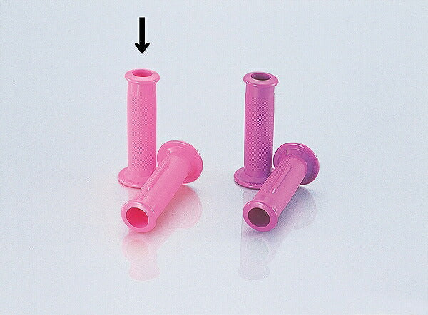 ミニカラーグリップ パステル/ピンク 113mm φ22.2