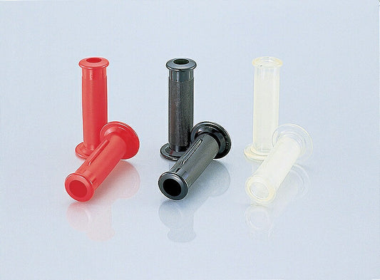 ミニカラーグリップ レッド 113mm スズキスクーター用