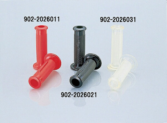 ミニカラーグリップ ブラック 113mm スズキスクーター用