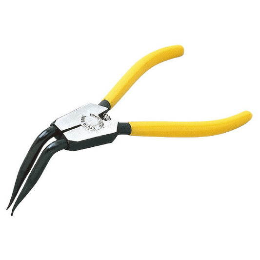 曲型ロングスナップリングプライヤ軸用