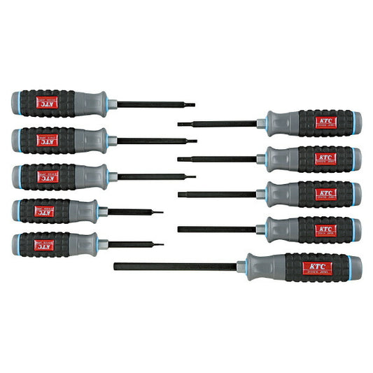 樹脂柄ヘキサゴンドライバセット 10本組