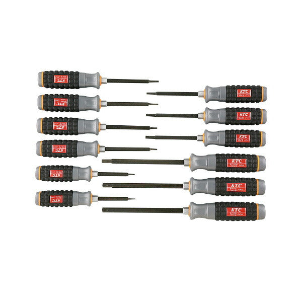 樹脂柄Ｔ型トルクスドライバセット12本組
