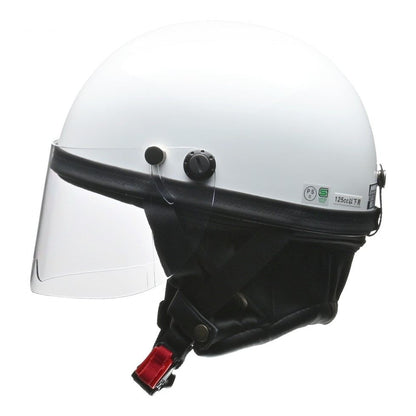 HARVE(ハービー) HS-2 ハーフ ヘルメット ホワイト フリーサイズ(57～60cm未満)