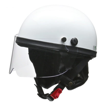 HARVE(ハービー) HS-2 ハーフ ヘルメット ホワイト フリーサイズ(57～60cm未満)