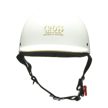 CROSS CR-680 Half Helmet White Free Size (under 57-60cm)
