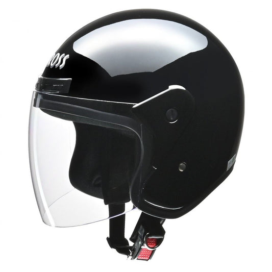 CROSS CR-720 Jet Helmet Black Free Size (less than 57-60cm)