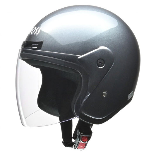 CROSS CR-720 Jet Helmet Gun Metallic Free Size (Under 57-60cm)