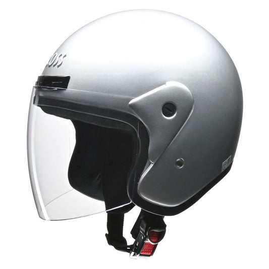 CROSS CR-720 Jet Helmet Silver Free Size (57-60cm)