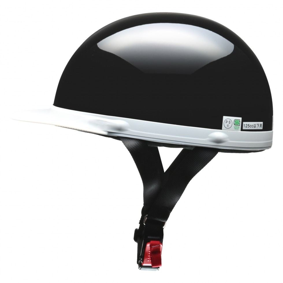 CROSS CR-741 Half Helmet Black LL (61-62cm)