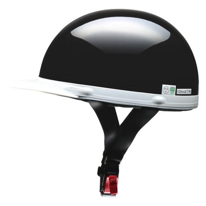 CROSS CR-741 Half Helmet Black LL (61-62cm)