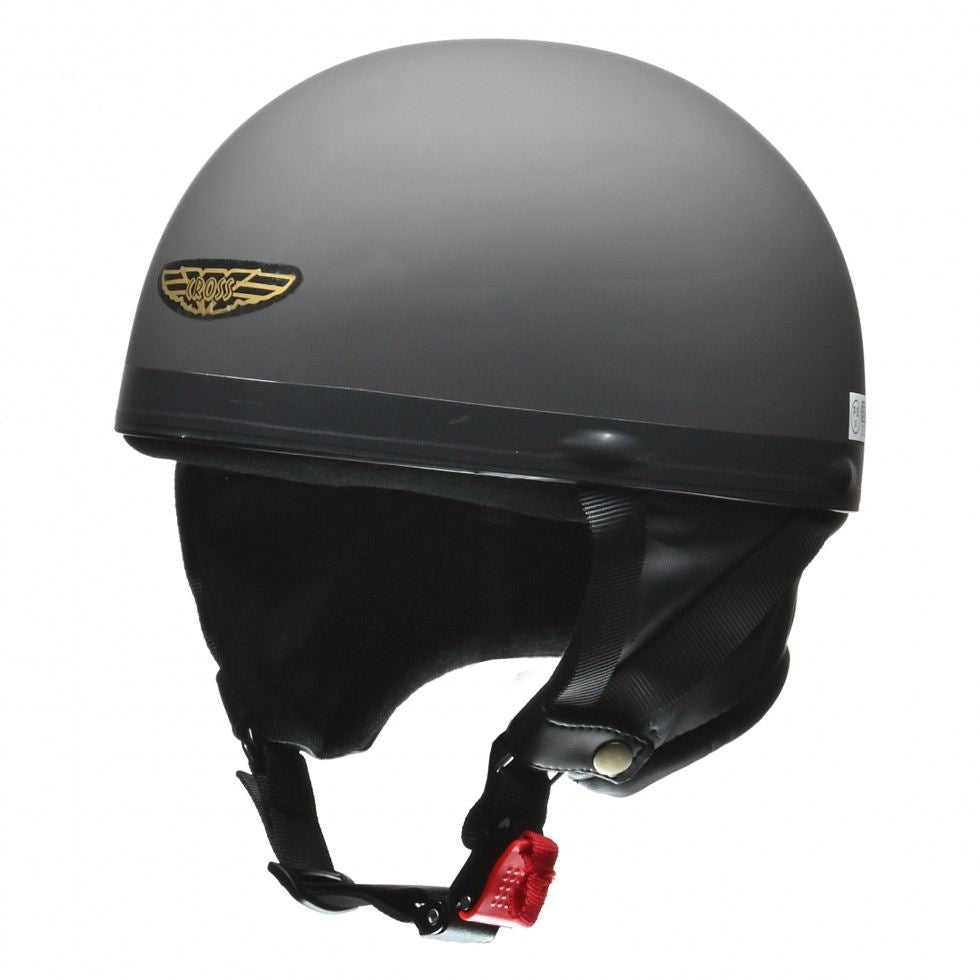 CROSS(クロス) CR-750 ハーフ ヘルメット マットブラック フリーサイズ(57～60cm未満)