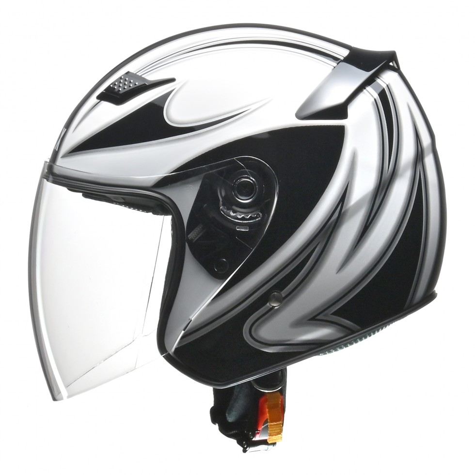 STRAX SJ-9 Jet Helmet White