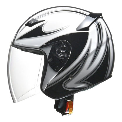 STRAX SJ-9 Jet Helmet White