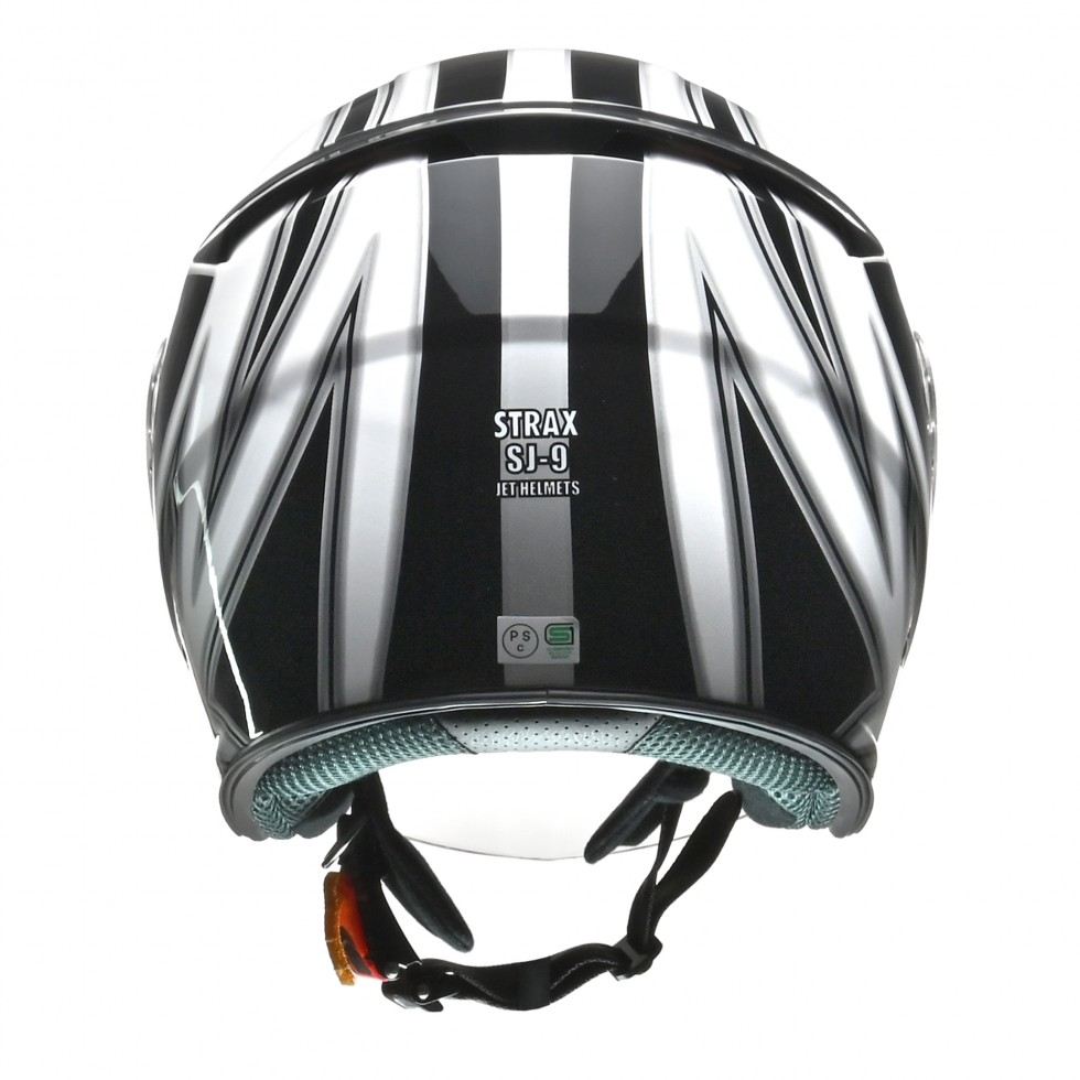 STRAX SJ-9 Jet Helmet White