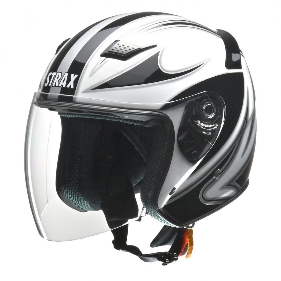 STRAX SJ-9 Jet Helmet White
