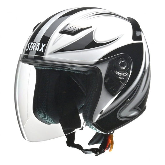 STRAX SJ-9 Jet Helmet White