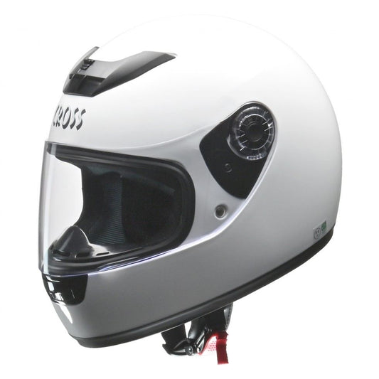 CROSS CR-715 Full Face Helmet, White, Free Size (57-60cm)