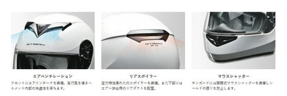 STRAX(ストラックス) SF-12 フルフェイス ヘルメット マットブラック