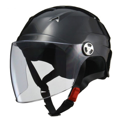 SERIO RE-40 Half Helmet Black Free Size (57-60cm)
