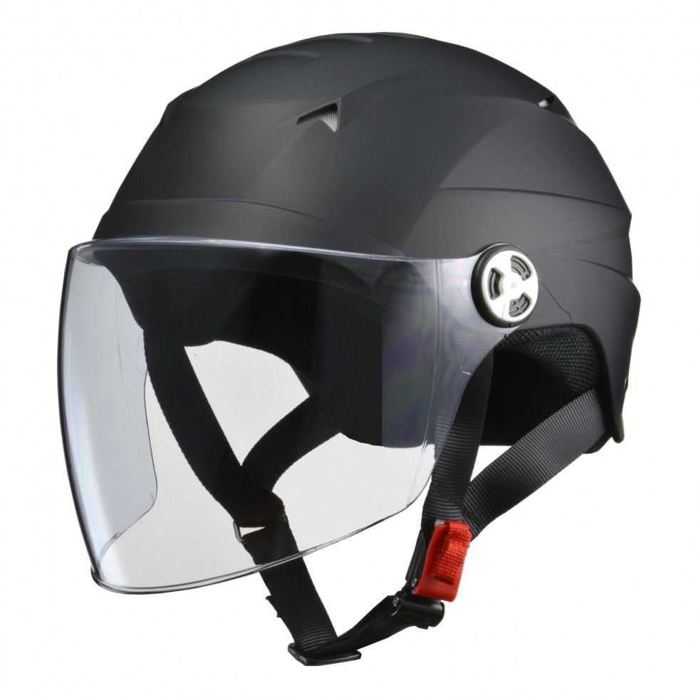 SERIO RE-41 Half Helmet Matte Black LL (61-62cm未満)