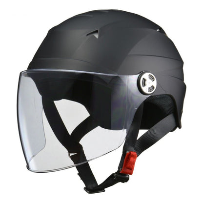 SERIO RE-41 Half Helmet Matte Black LL (61-62cm未満)
