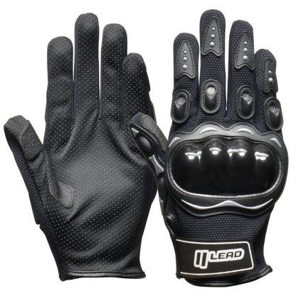 GN-007A Knuckle Guard Stretch Gloves Black One Size Fits All