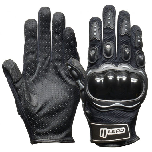 GN-007A Knuckle Guard Stretch Gloves Black One Size Fits All