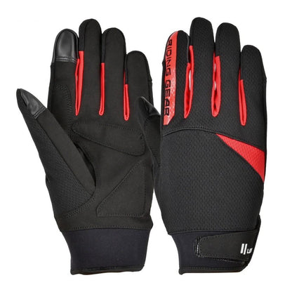 GM-506B Light Mesh Gloves, Red, Free Size