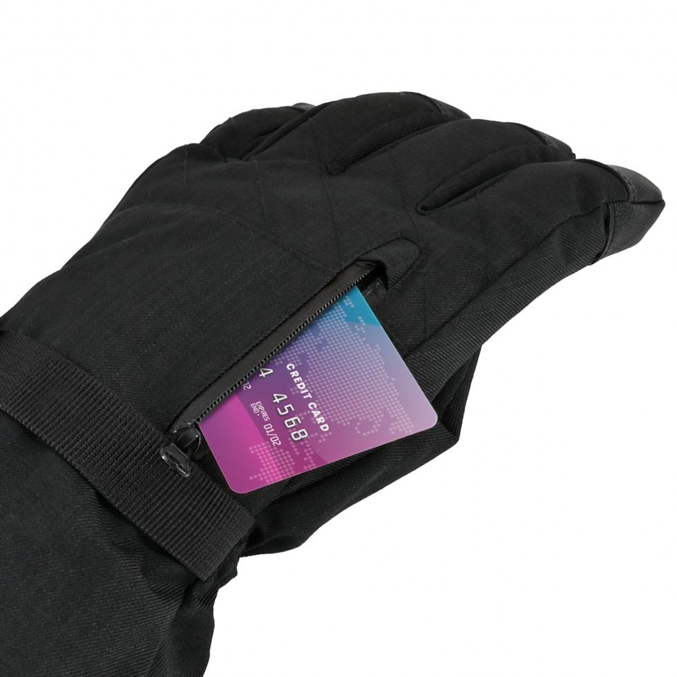 GW-320A Winter Gloves Black Free Size