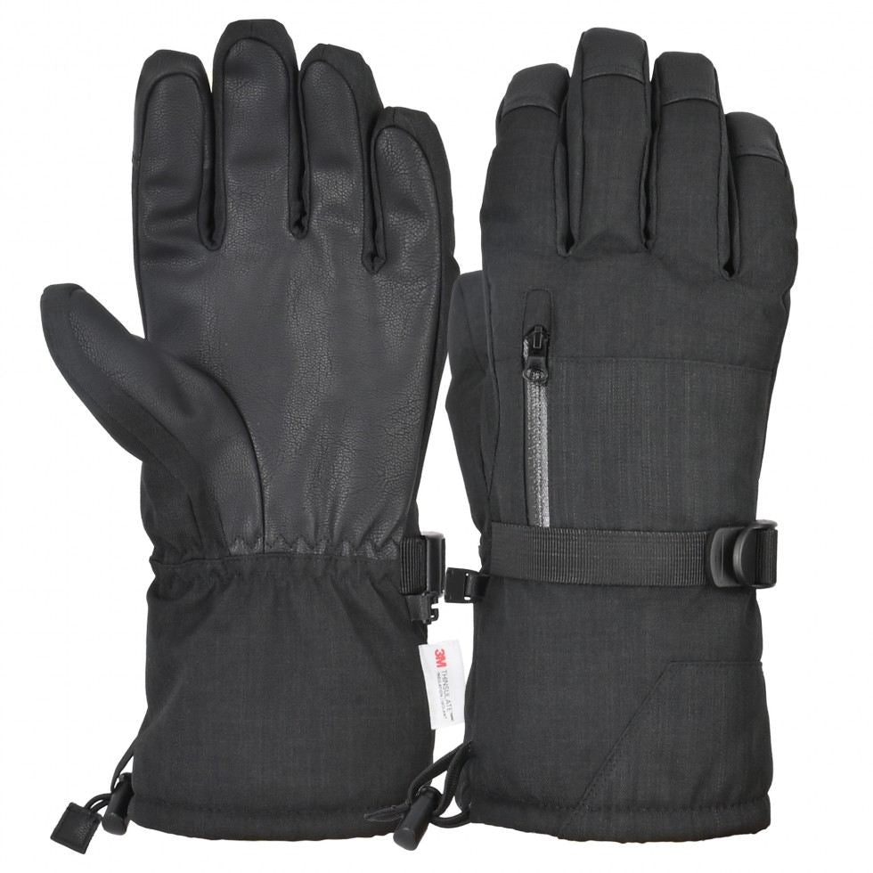 GW-320A Winter Gloves Black Free Size
