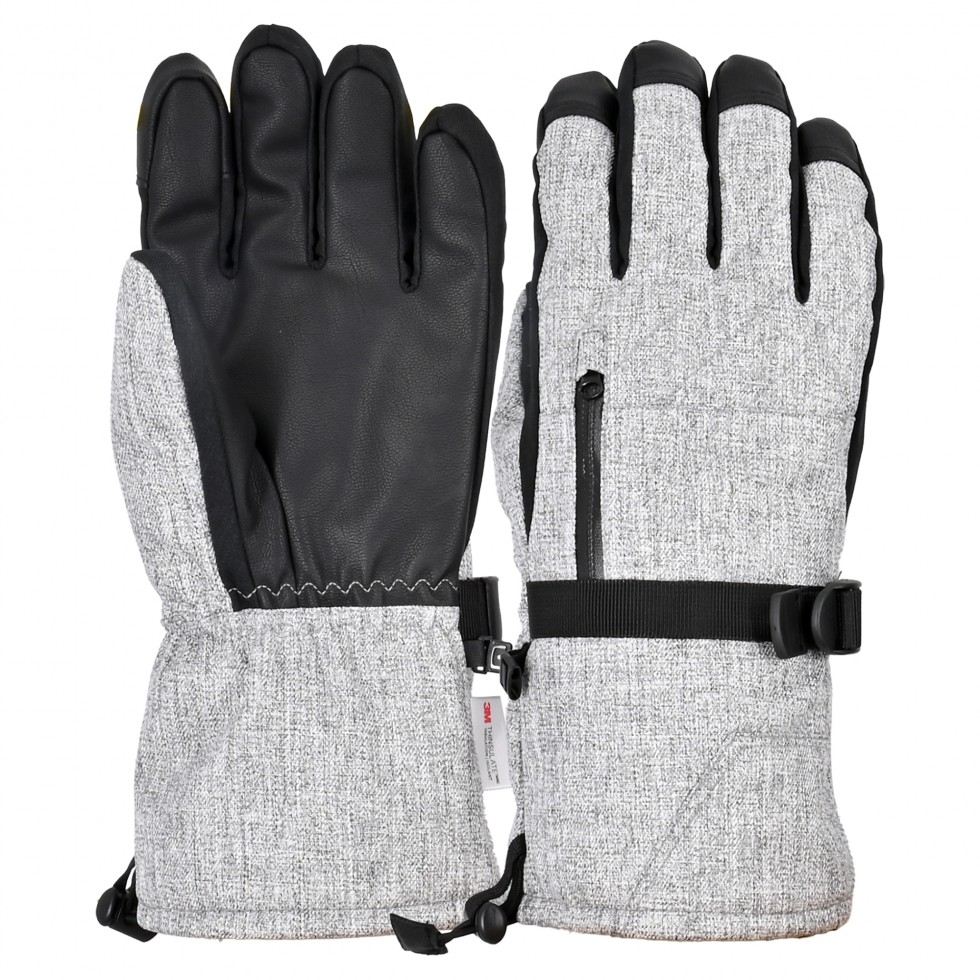 GW-320B Winter Gloves Grey Free Size