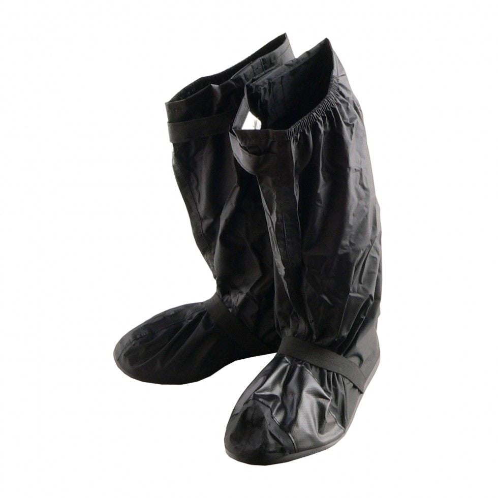 RW-053A Boot Covers with Soles Black