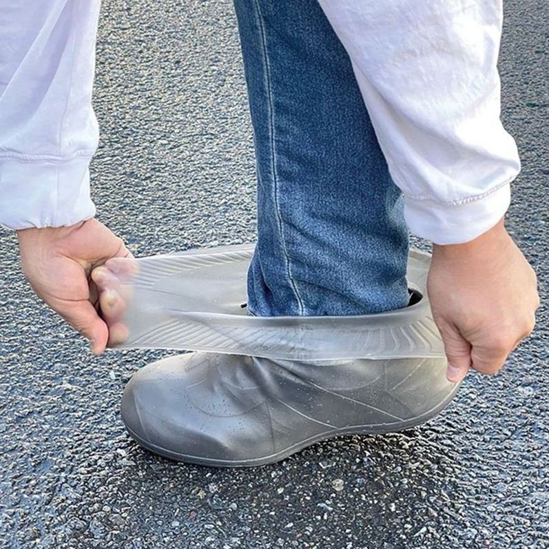 RW-055A Stretch Shoe Covers Smoke 25.0-27.5cm