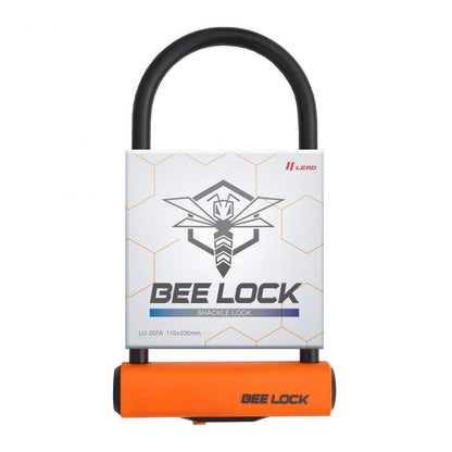 LU-207A BEELOCK Shackle Lock 12mm D-Shackle / 110x230mm Inner Dimensions