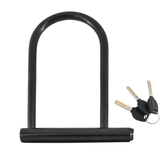 LU-209A Shackle Lock Black 14φ/Inner dimensions W108 x H200mm