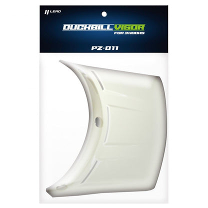 PZ-011A Duckbill Visor White