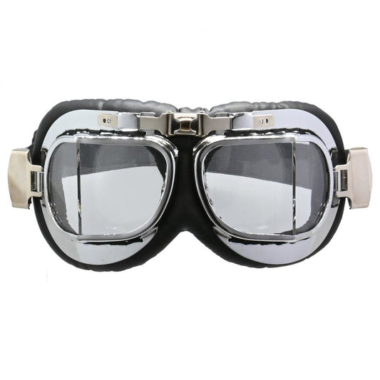 PG-351A Vintage Goggles Chrome Plated