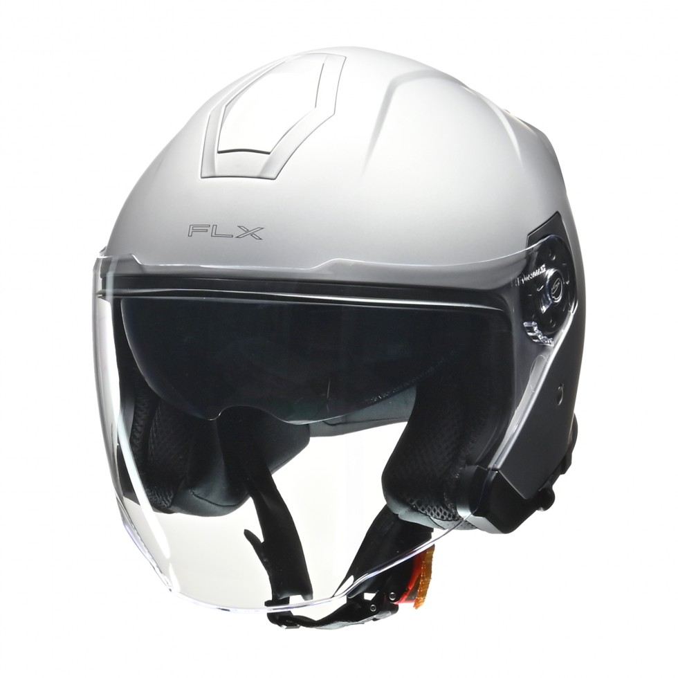 FLX Jet Helmet Matte Silver