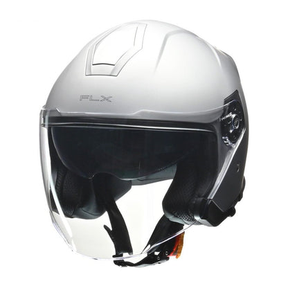 FLX Jet Helmet Matte Silver
