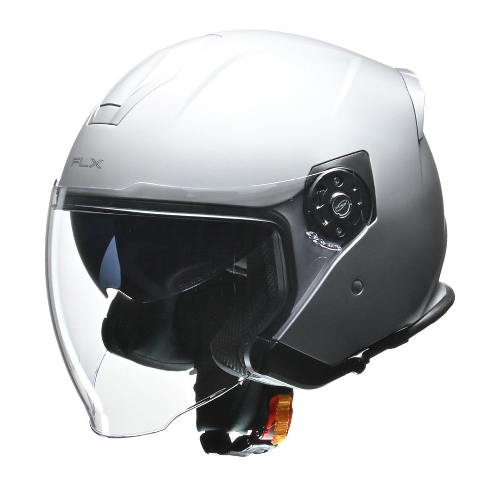 FLX Jet Helmet Matte Silver