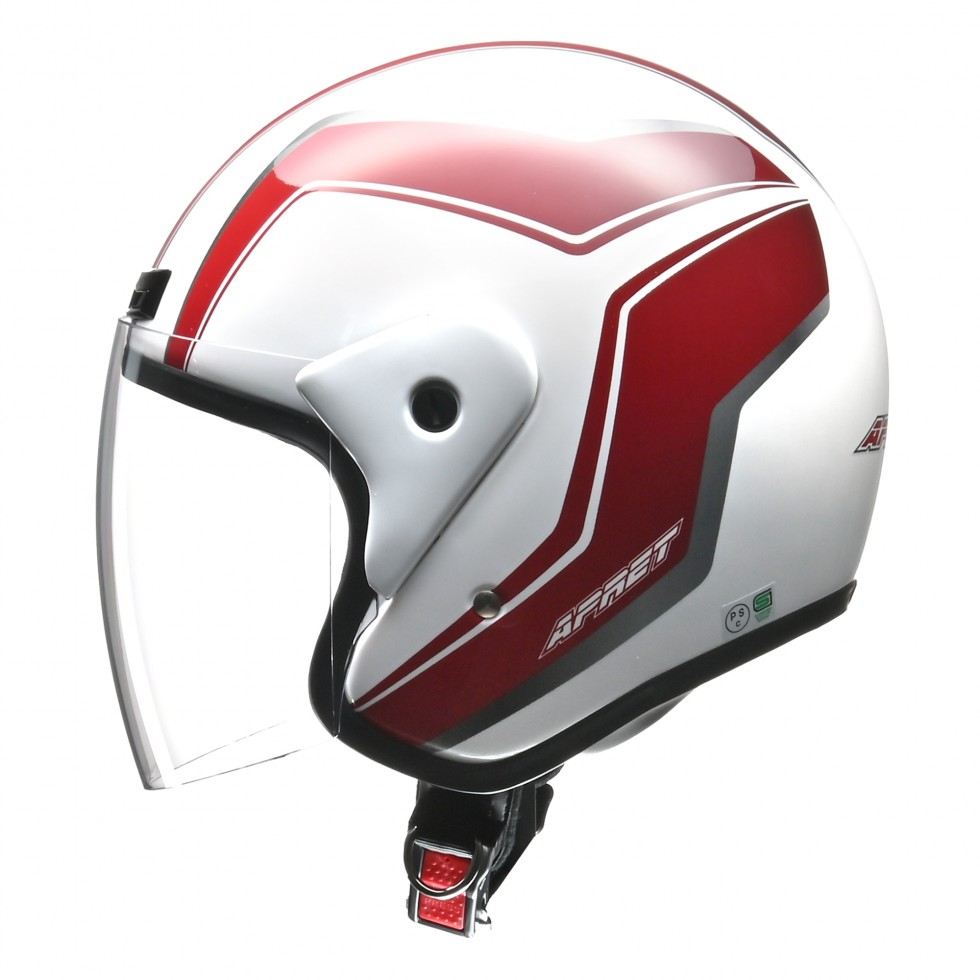 APRET(アペレート) ジェット ヘルメット ホワイト フリーサイズ(57～60cm未満)