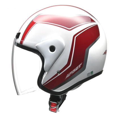 APRET(アペレート) ジェット ヘルメット ホワイト フリーサイズ(57～60cm未満)