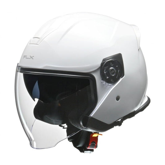FLX Jet Helmet White