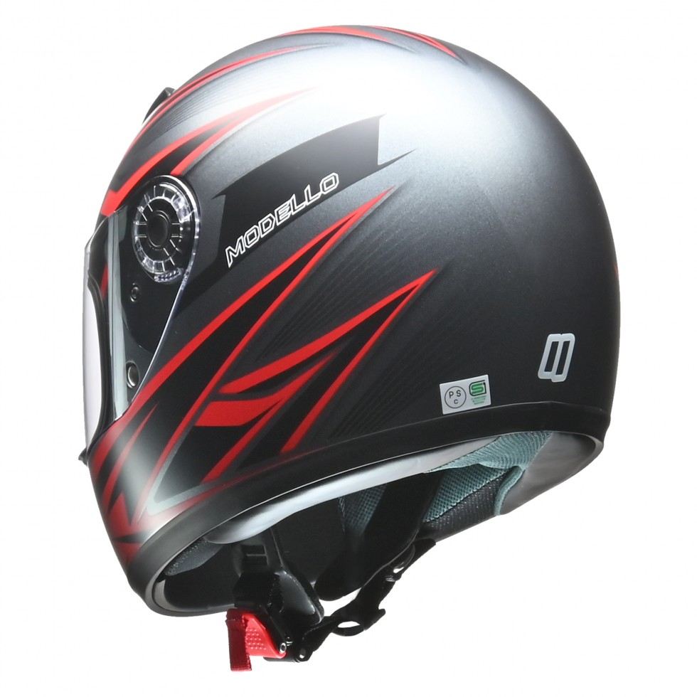 MODELLO(モデーロ) フルフェイス ヘルメット マットガンメタ フリーサイズ(57～60cm未満)