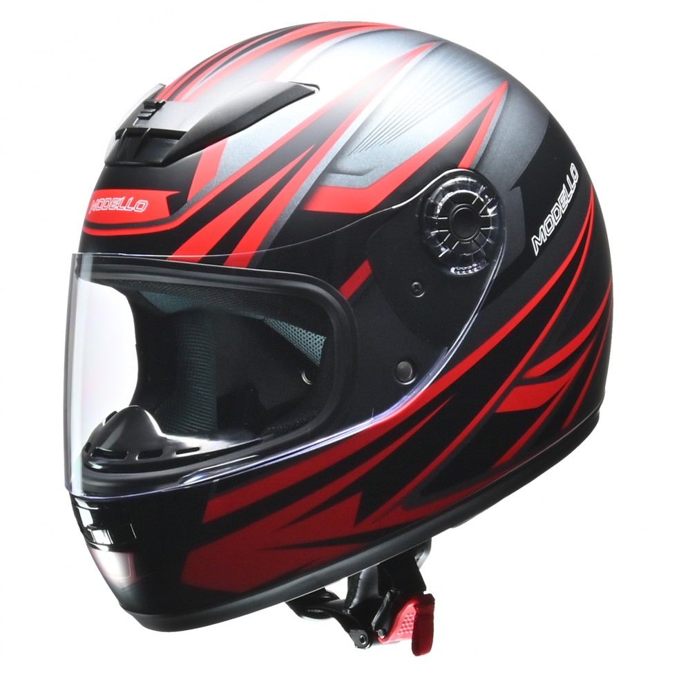 MODELLO(モデーロ) フルフェイス ヘルメット マットガンメタ フリーサイズ(57～60cm未満)